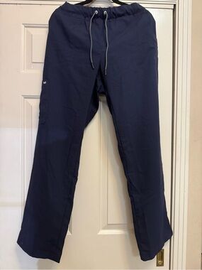 Women’s Navy Drawstring Scrub Pants